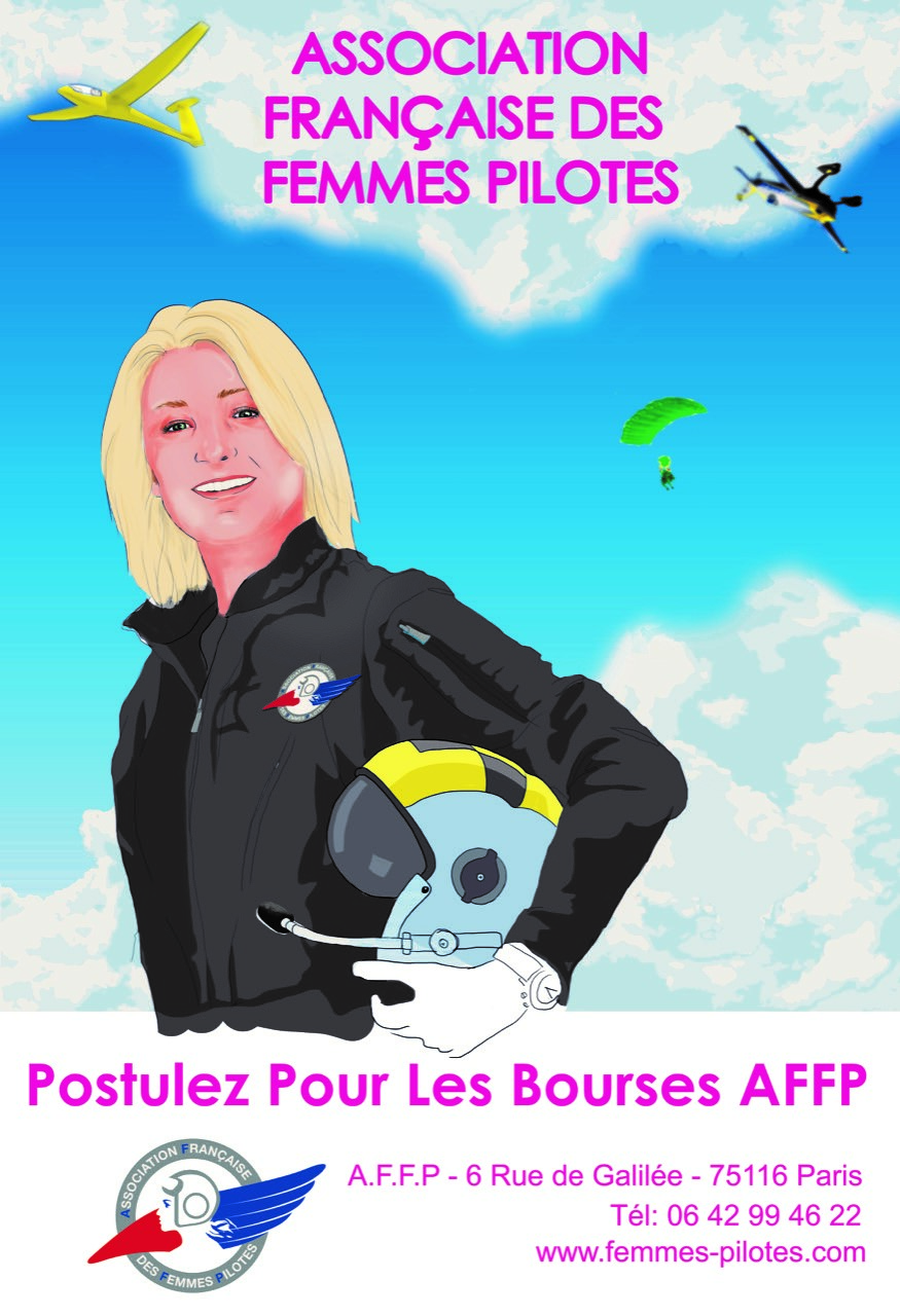 affiche femme pilotes