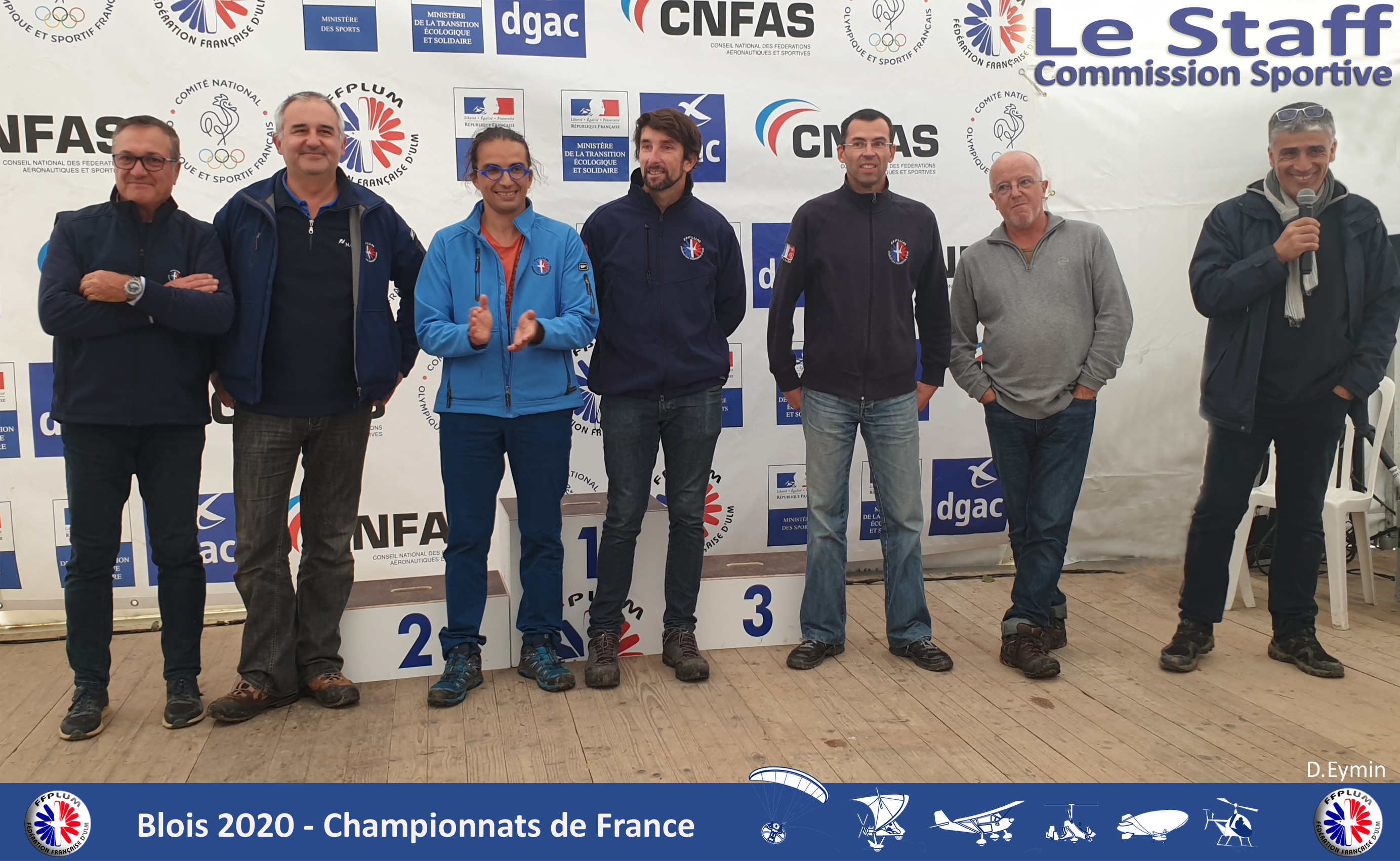 Le staff de la compétition
