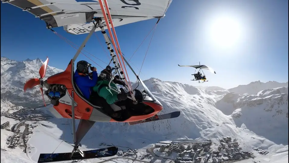 Embarquez en pendulaire au dessus des Alpes !
